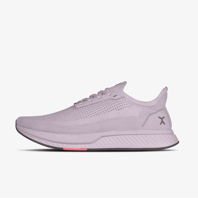 Lateral dove grey running shoe 