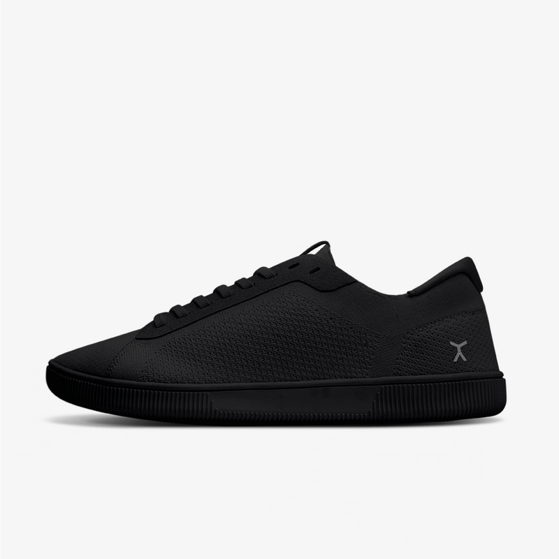 All black athleisure barefoot casual crossfit workout shoes 