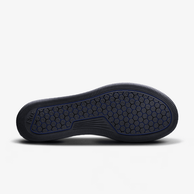 Outsole: All black athleisure barefoot casual crossfit workout shoes #color_stealth-black