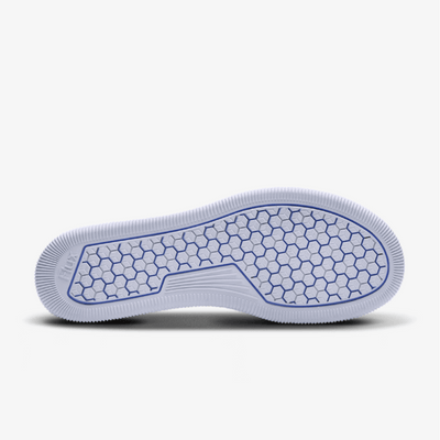 Outsole: All white athleisure barefoot casual crossfit workout shoes #color_whiteout