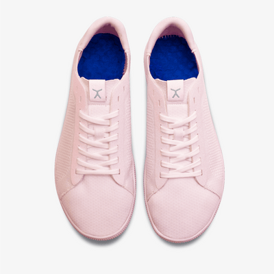 Top Down: Blush pink athleisure barefoot casual crossfit workout shoes #color_blush
