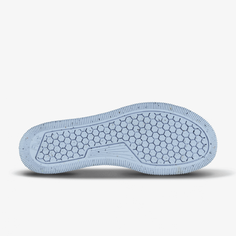Outsole: Grey and white athleisure barefoot casual crossfit workout shoes 