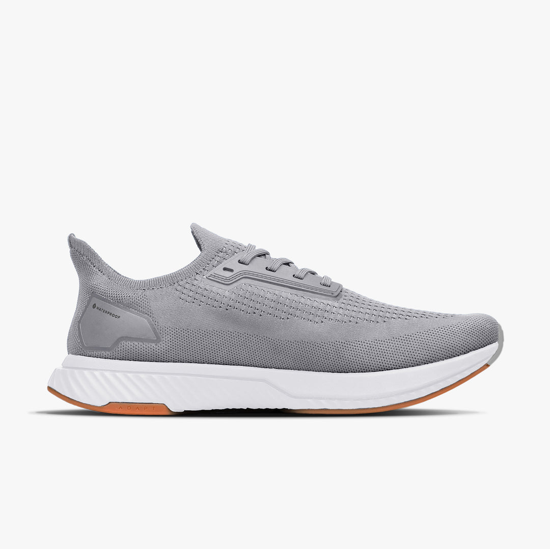 Grey running shoes best sale