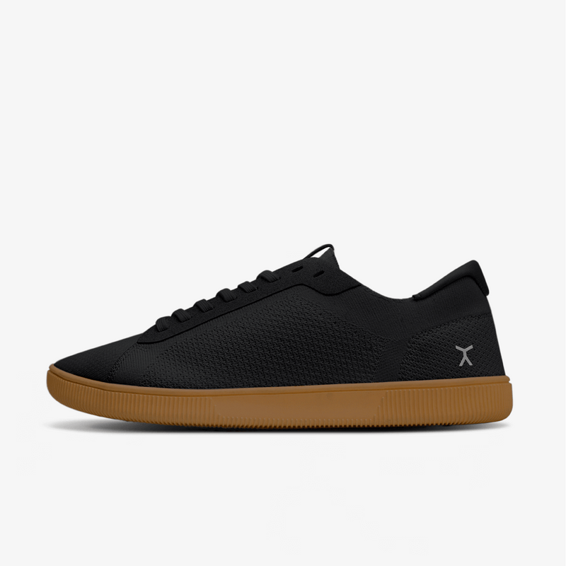 Black/Gum athleisure barefoot casual crossfit workout shoes 